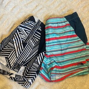 North Face sport shorts size 14/16